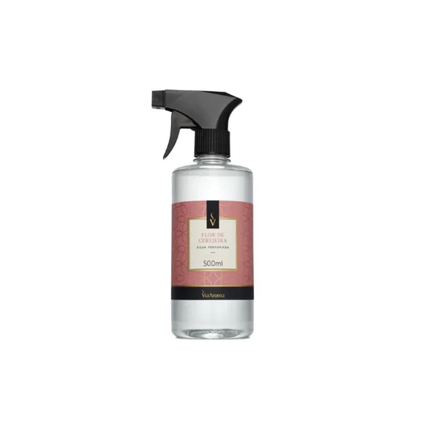 Agua Perfumada 500Ml Flor De Cerejeira Via Aroma