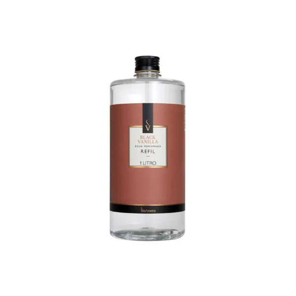 Agua Perfumada Refil 1L Black Vanilla Via Aroma