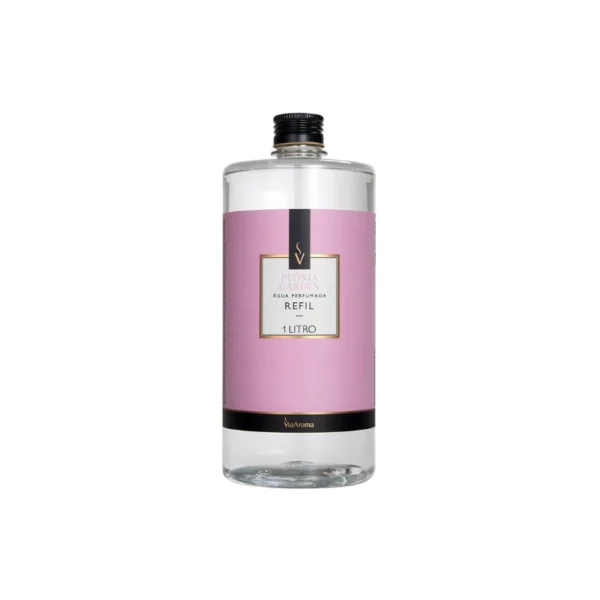 Agua Perfumada Refil 1L Peonia Garden Via Aroma