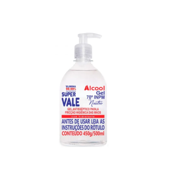 Alcool Gel 70 500 Ml C/ Pump