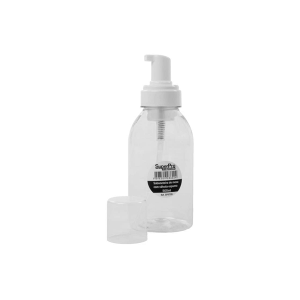 Saboneteira Mesa Espuma Plastico 500Ml Bettanin