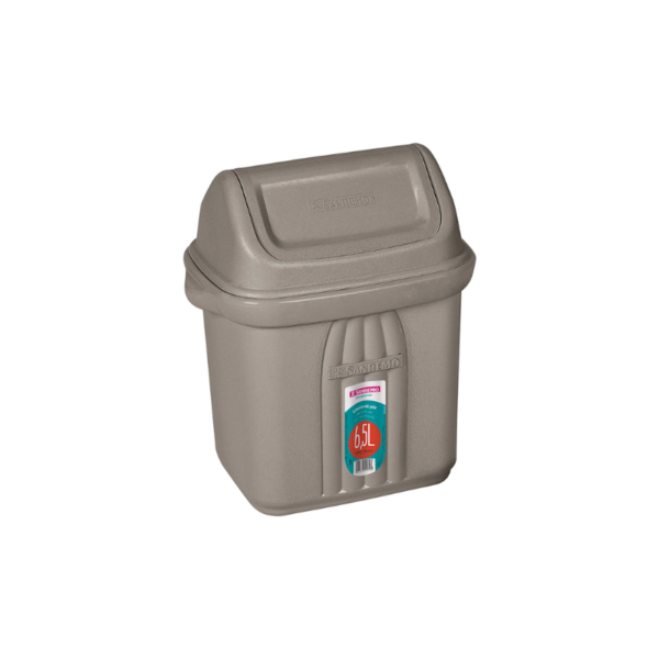 Lixeira Pia 6,5 Lts Basculante Plastico Sanremo