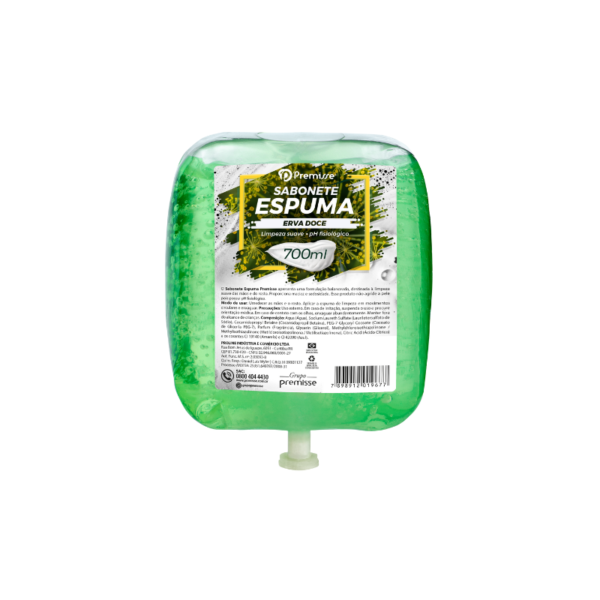 Sabonete Espuma 700Ml  Erva Doce Premisse