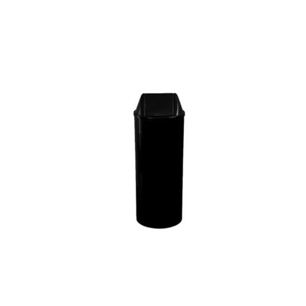 Lixeira Tampa Basculante 23Lts Preta 51X24 Jsn