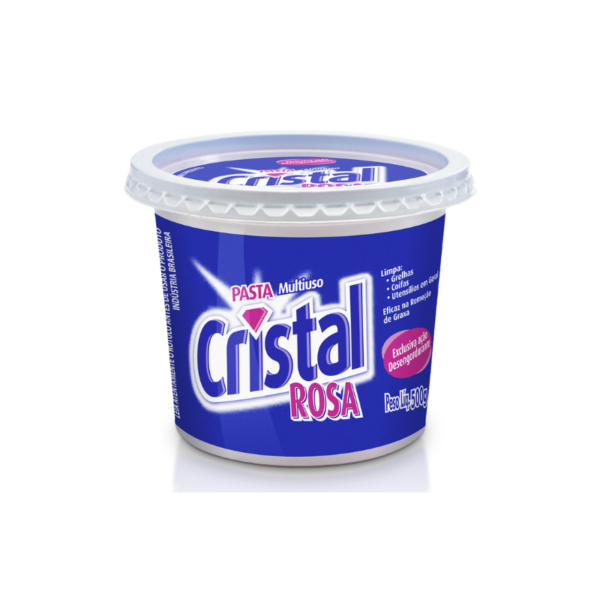 Pasta Cristal Rosa  500G
